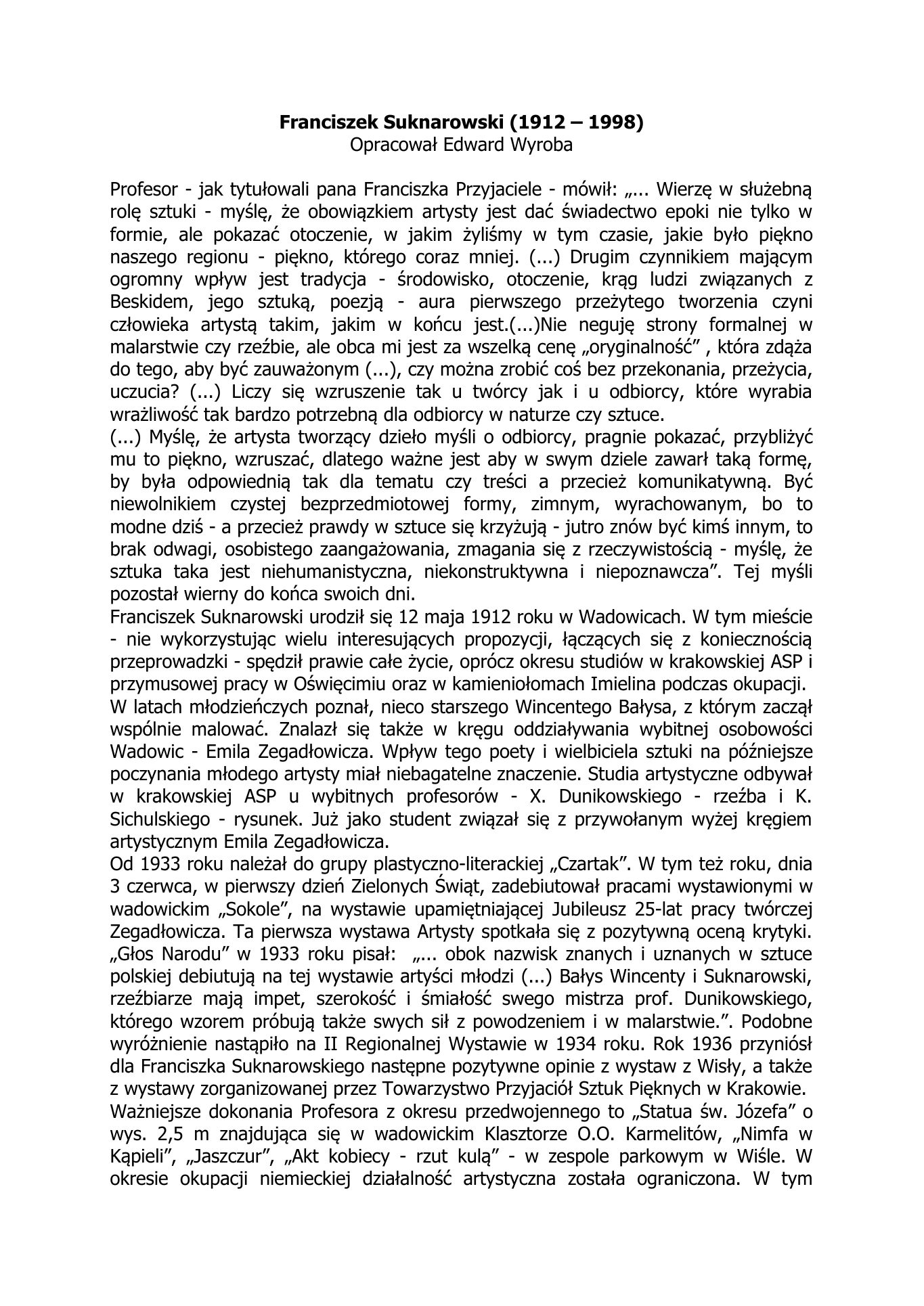 B. F.Suknarowski — strona 1