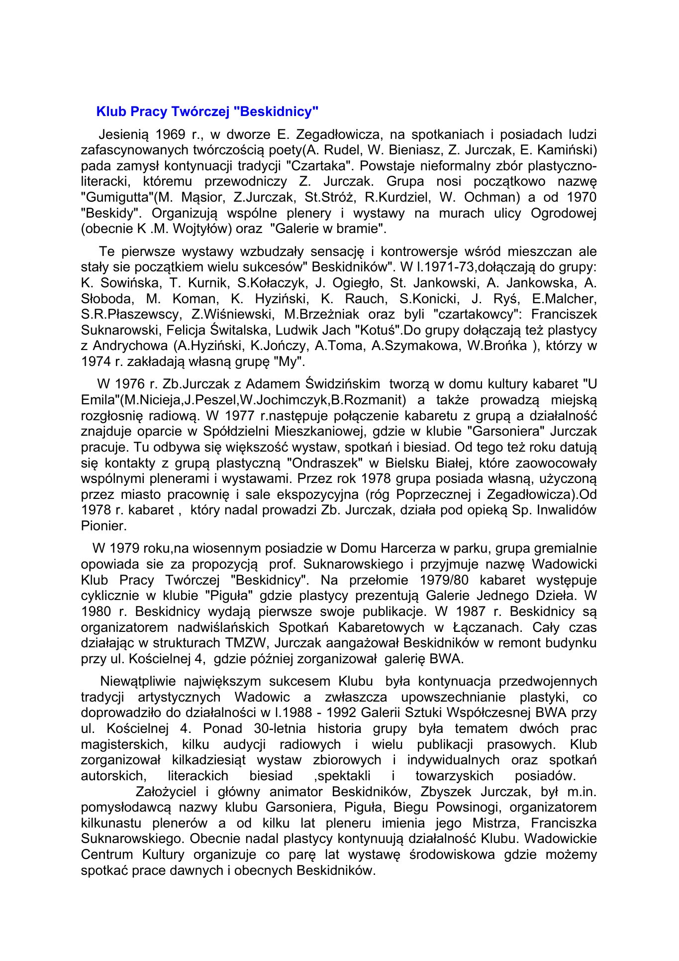 Beskidnicy — strona 1