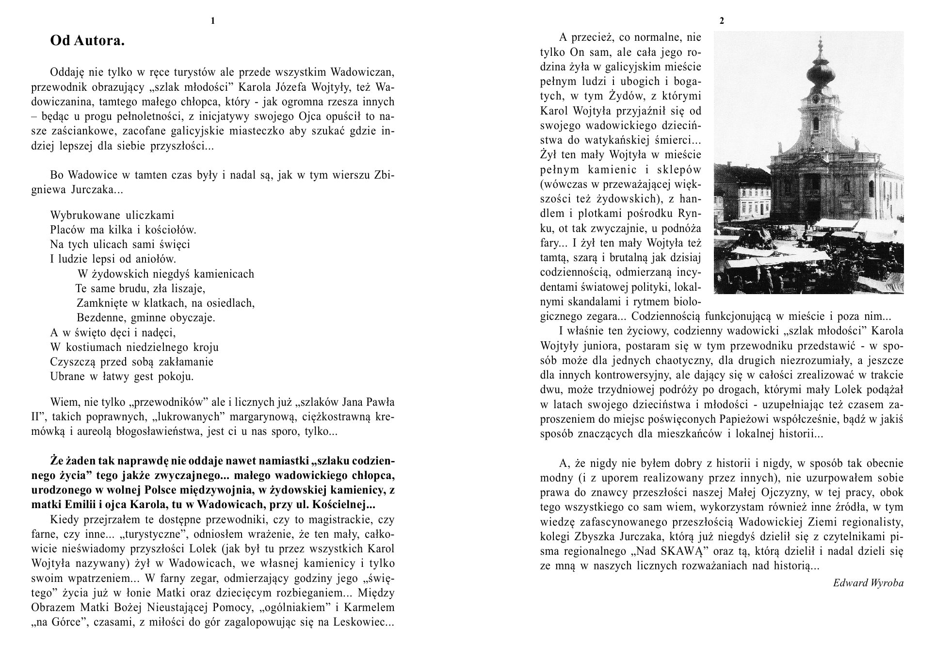 E.Wyroba Przewodnik po Wadowicach — strona 3