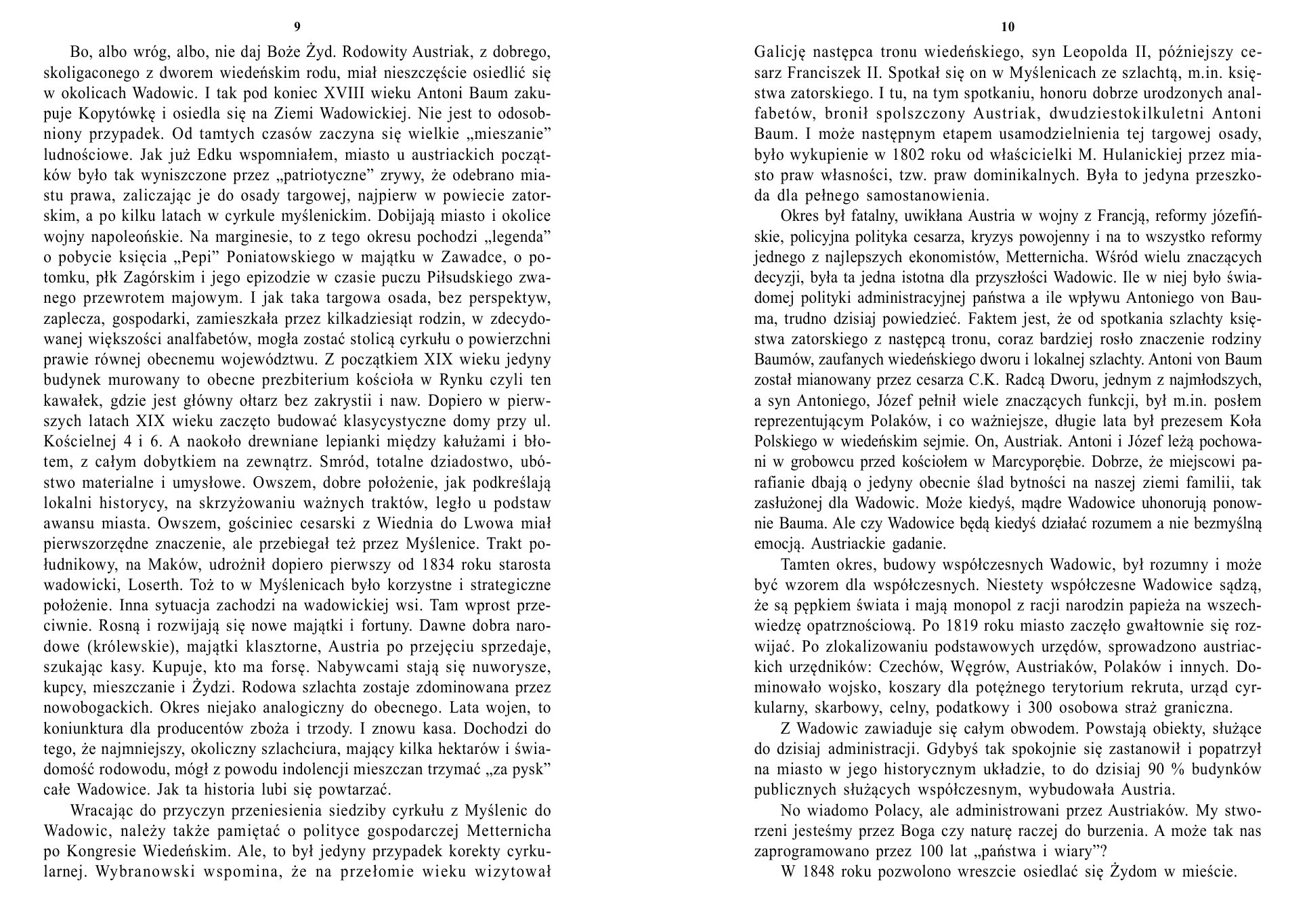 E.Wyroba Przewodnik po Wadowicach — strona 7