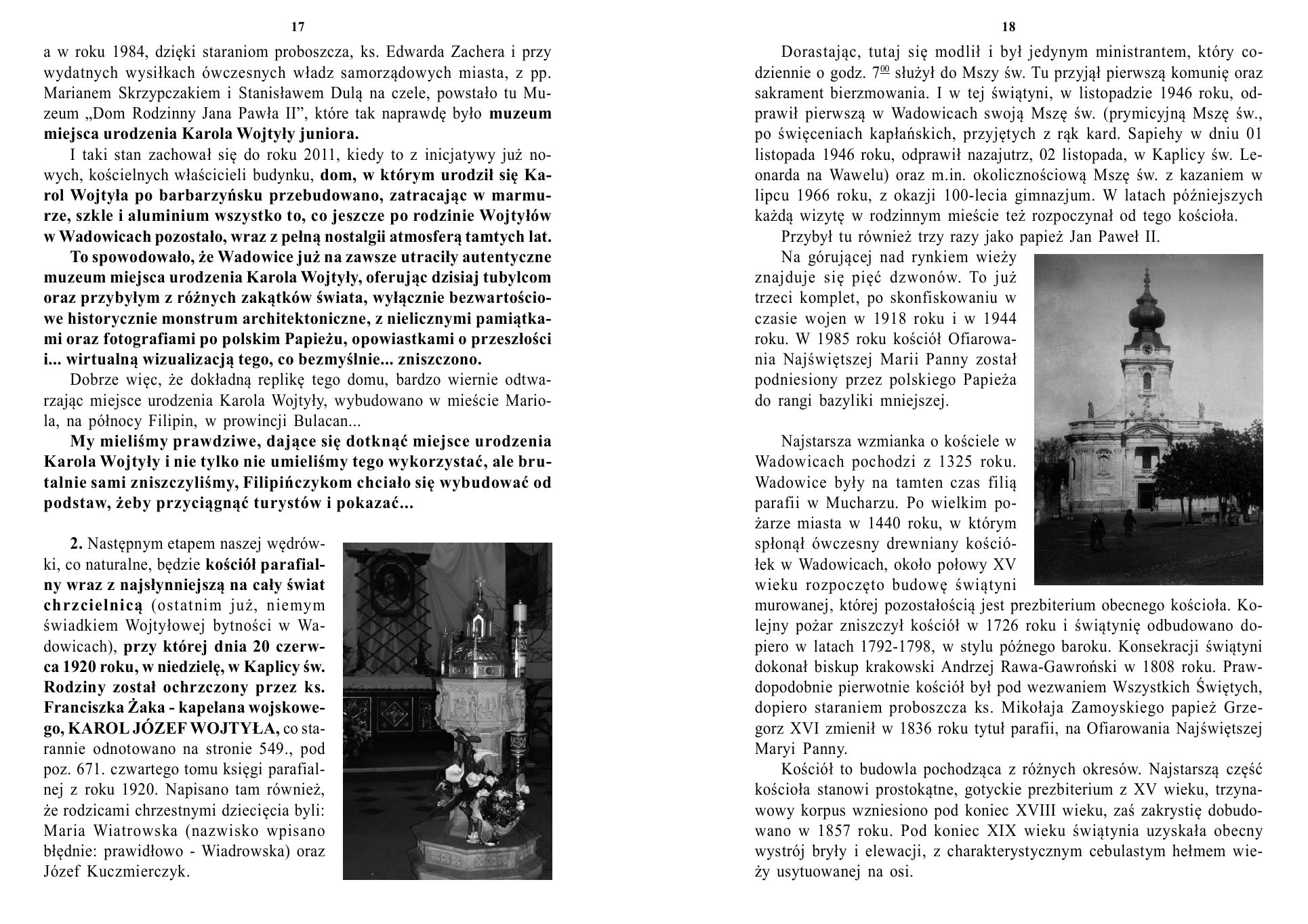 E.Wyroba Przewodnik po Wadowicach — strona 11