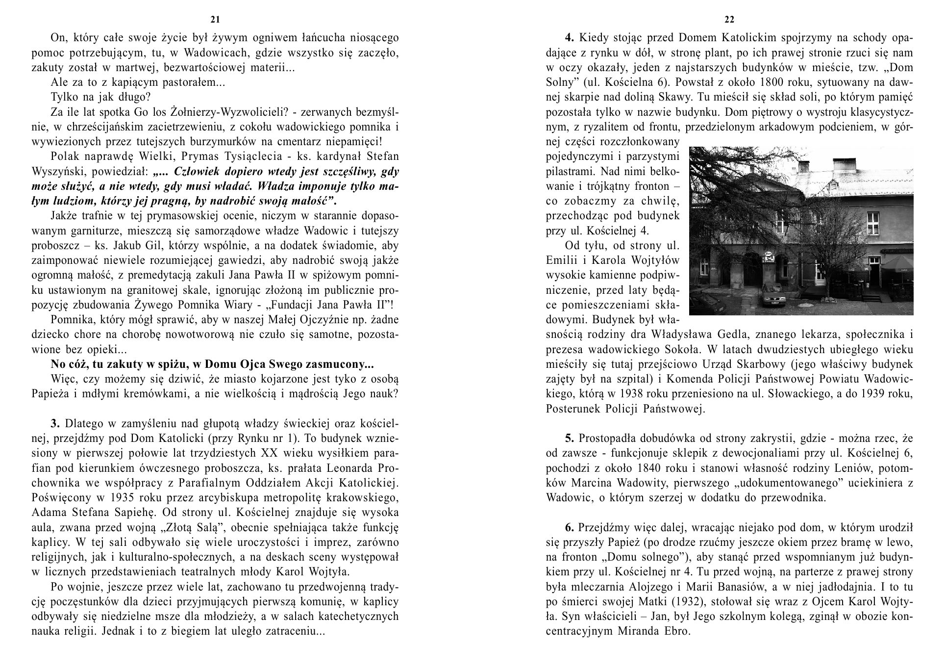 E.Wyroba Przewodnik po Wadowicach — strona 13