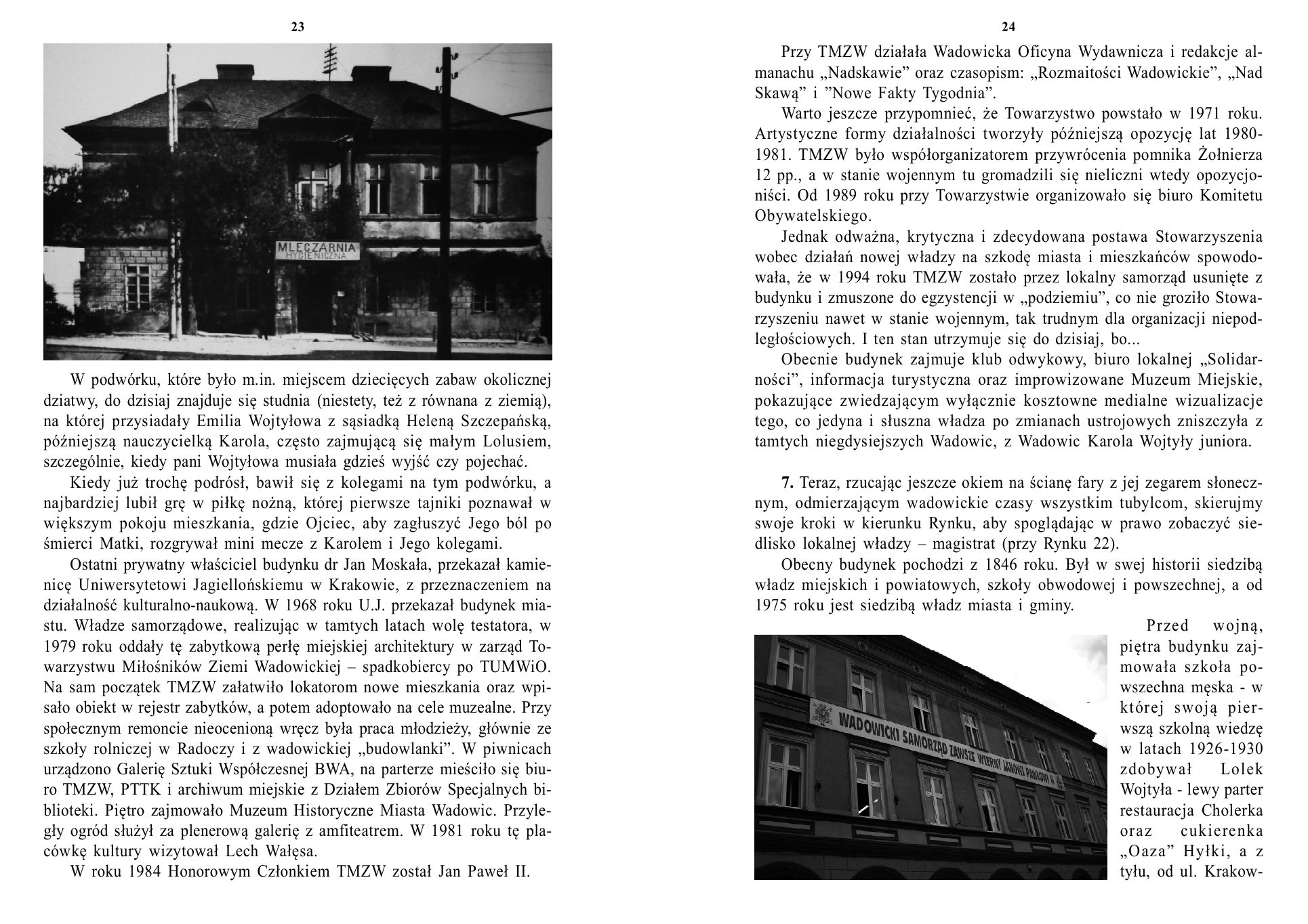 E.Wyroba Przewodnik po Wadowicach — strona 14