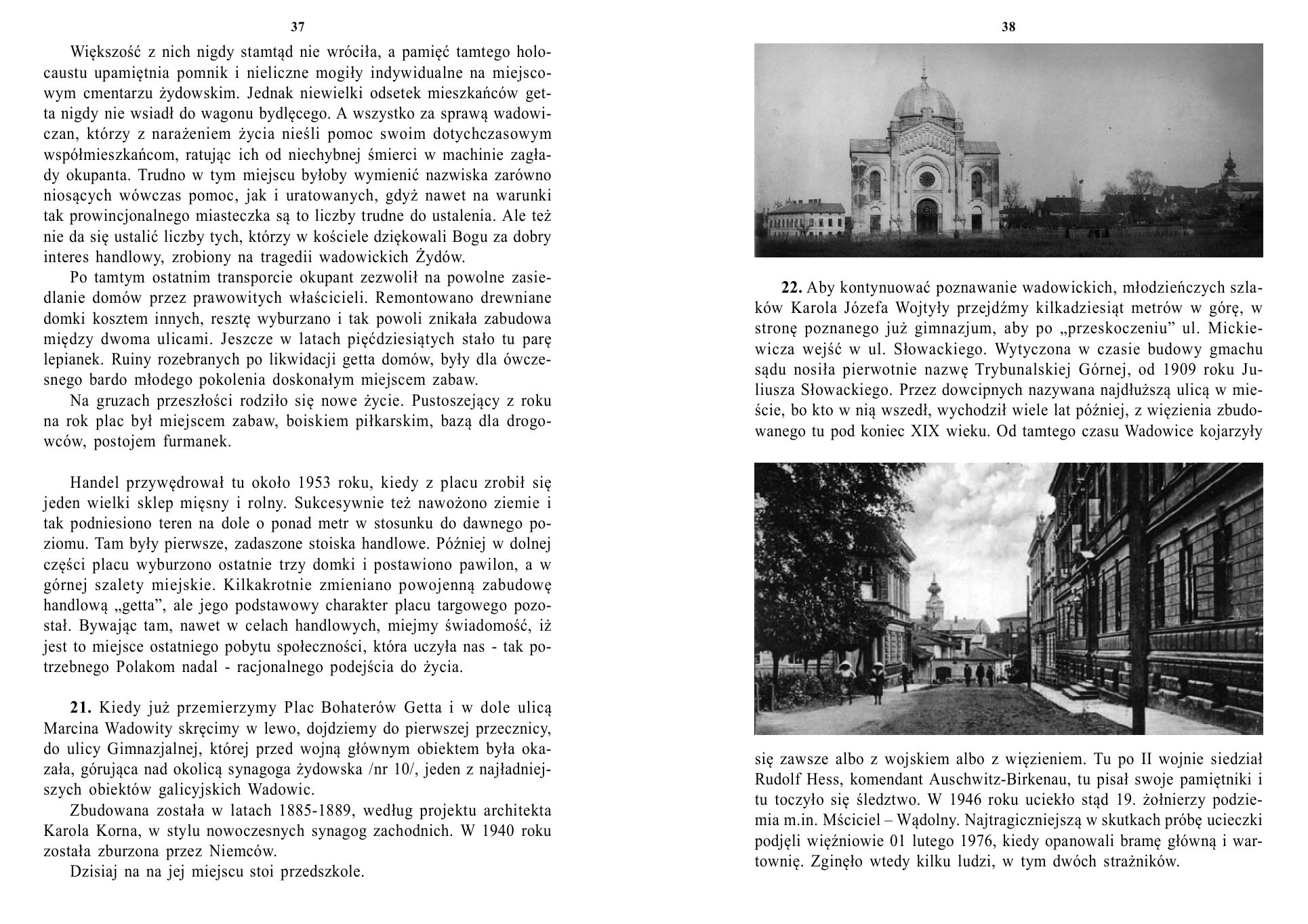 E.Wyroba Przewodnik po Wadowicach — strona 21