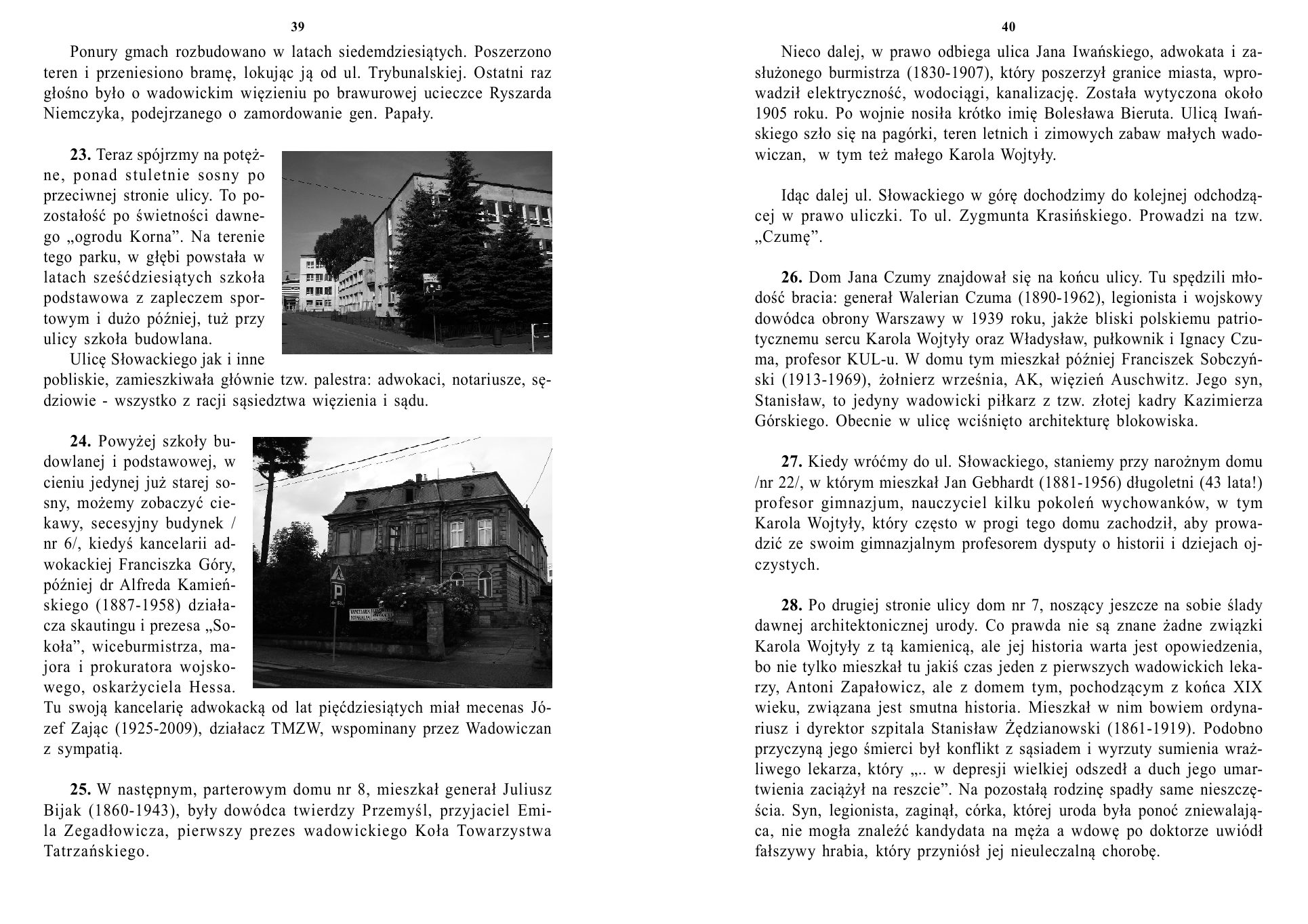 E.Wyroba Przewodnik po Wadowicach — strona 22