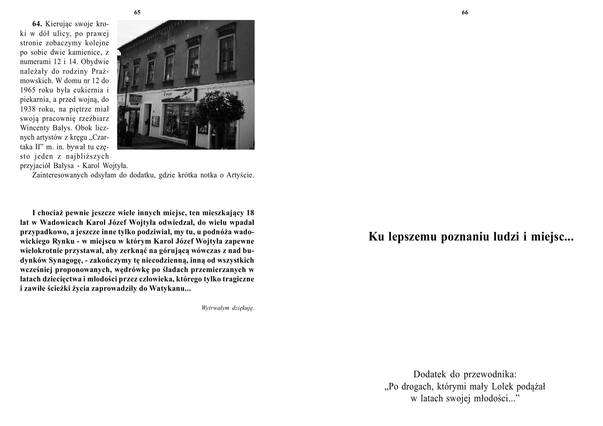 E.Wyroba Przewodnik po Wadowicach — strona 35