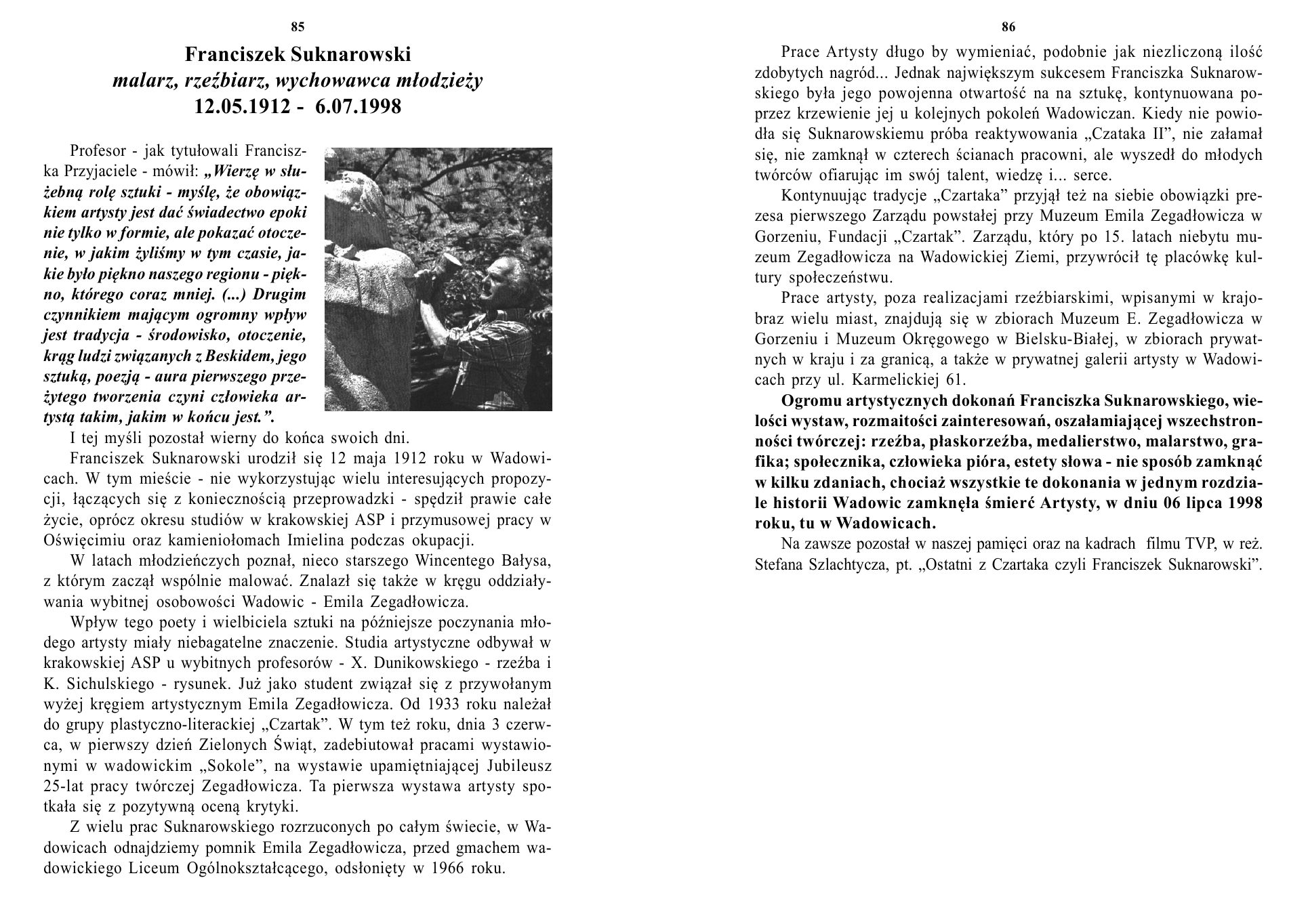 E.Wyroba Przewodnik po Wadowicach — strona 45