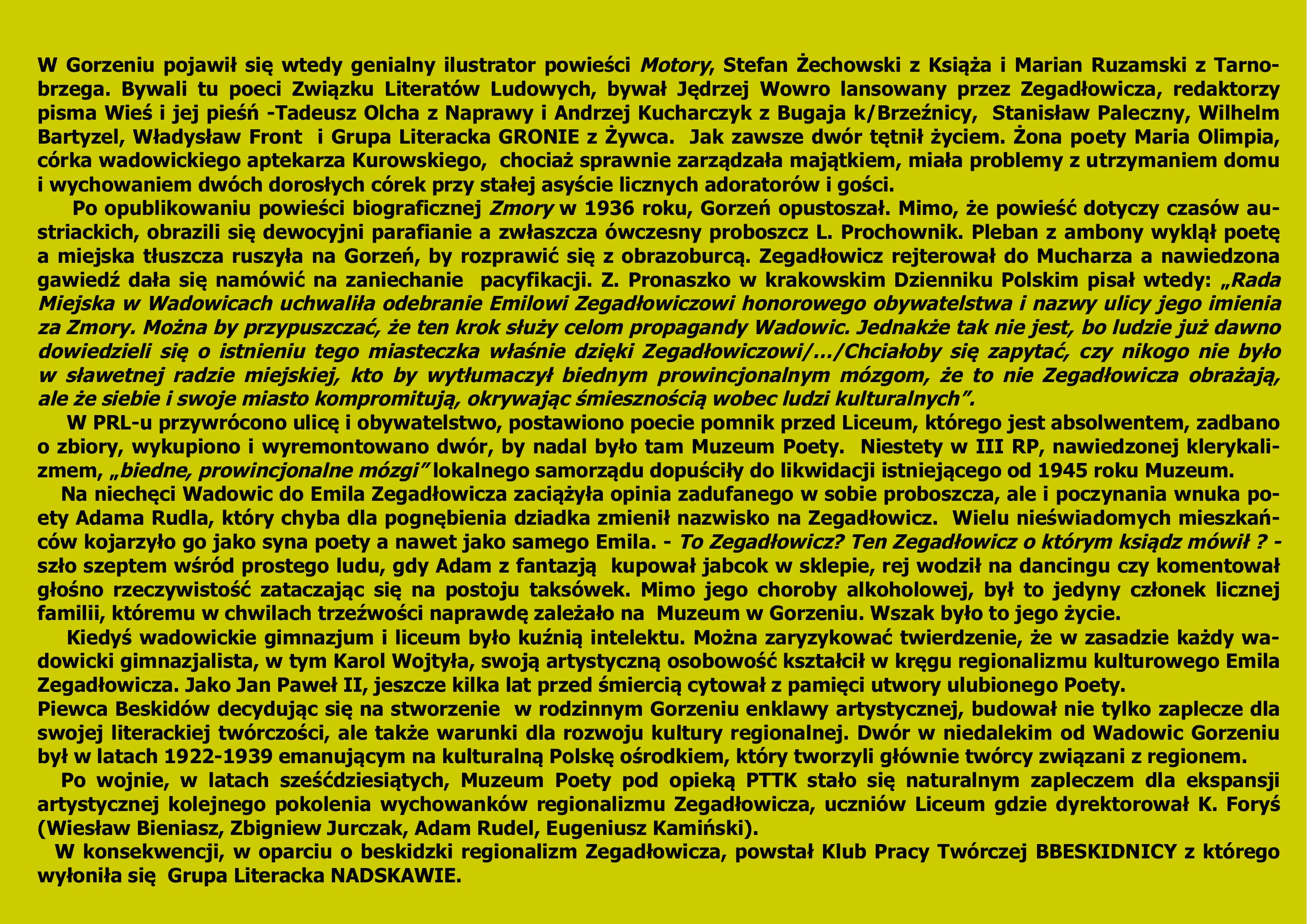 E.ZEgadlowicz i CZartak — strona 2
