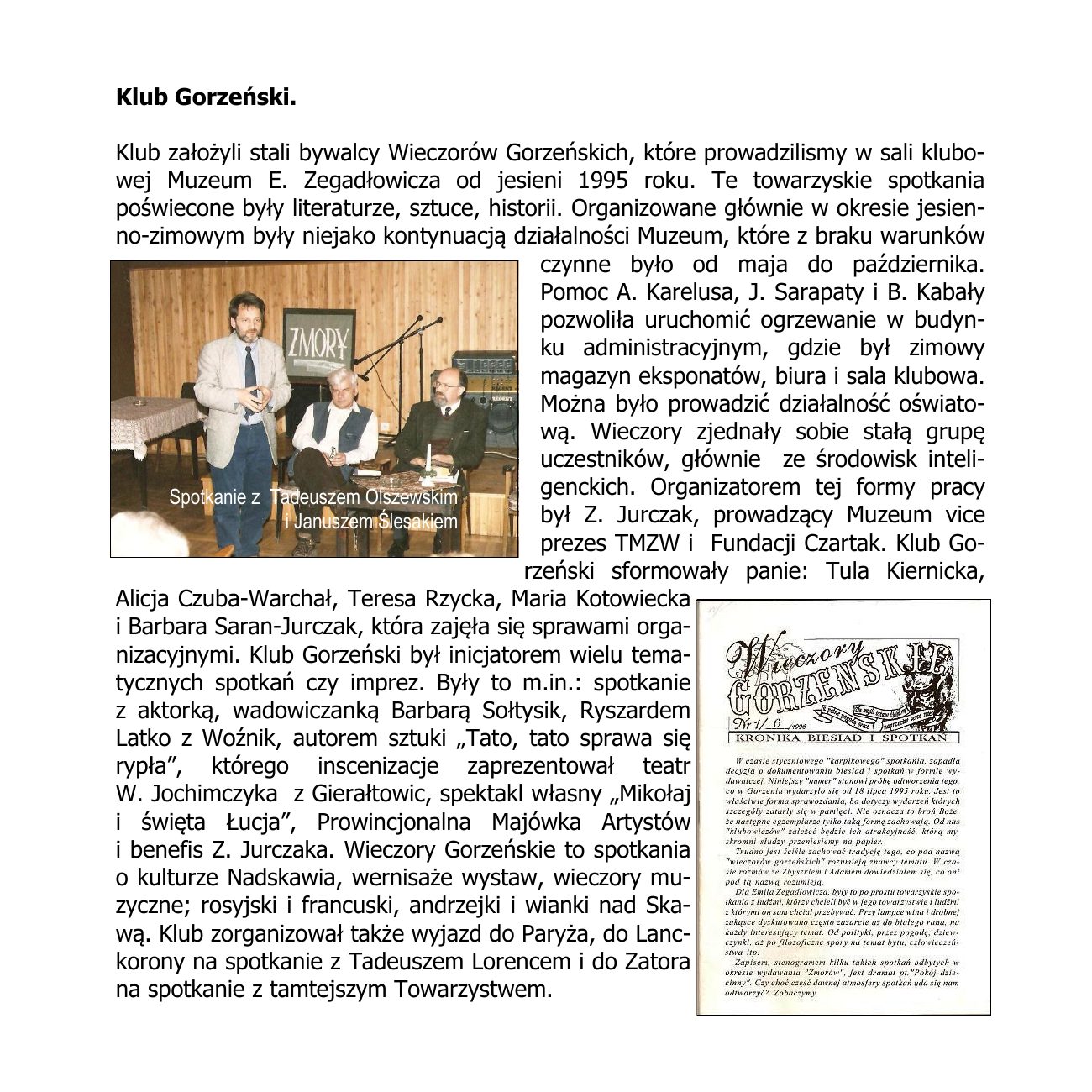 KRONIKA REGIONALIZMU.50 lecie TMZW — strona 105