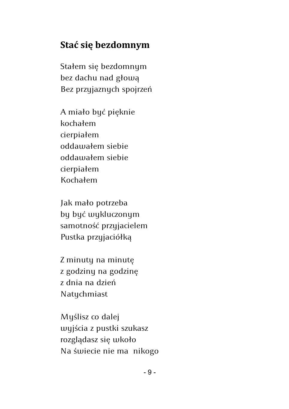 M.Studnicki. Wiersze. — strona 7
