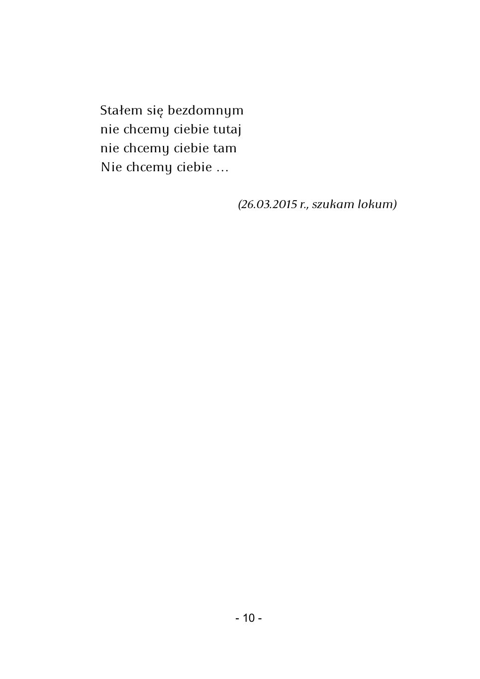 M.Studnicki. Wiersze. — strona 8