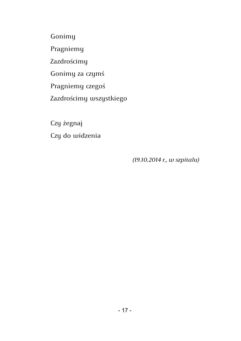 M.Studnicki. Wiersze. — strona 15