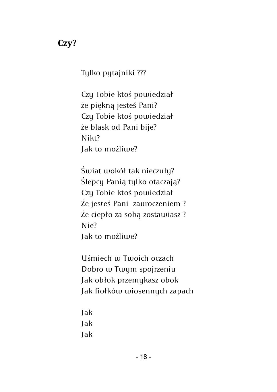 M.Studnicki. Wiersze. — strona 16