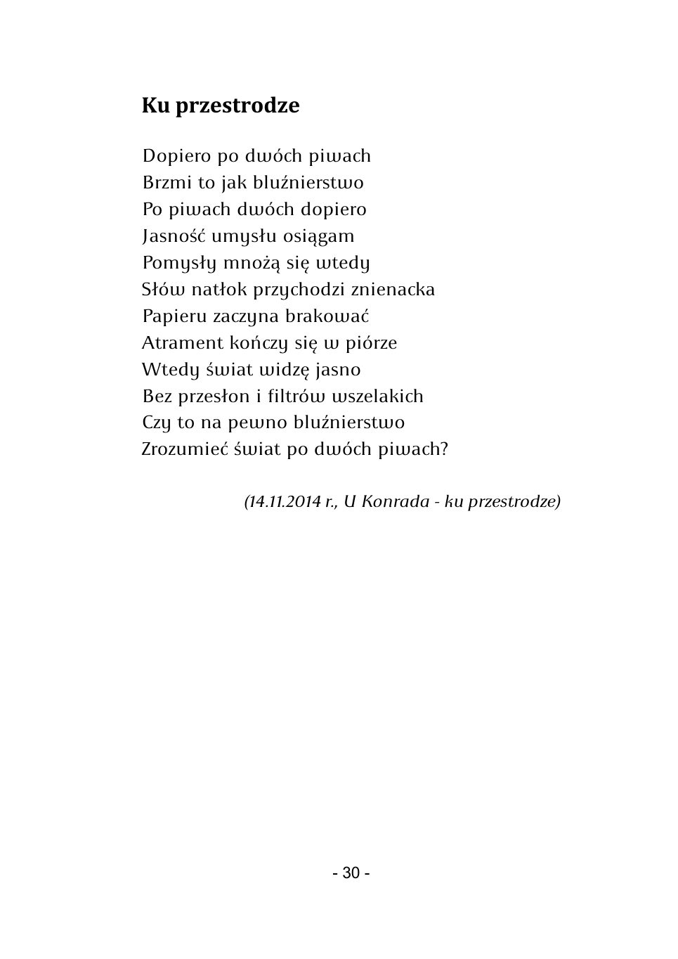 M.Studnicki. Wiersze. — strona 28
