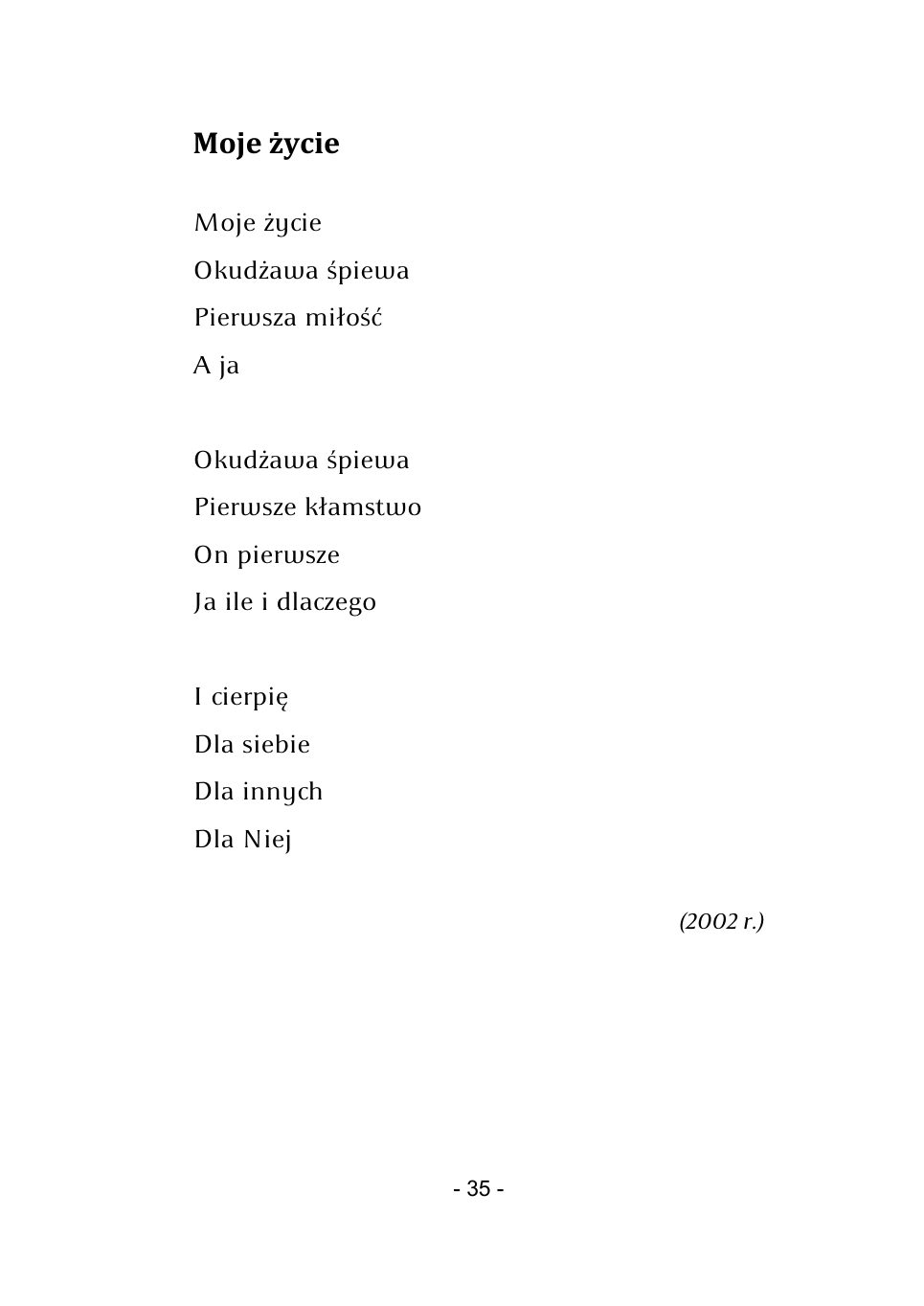 M.Studnicki. Wiersze. — strona 33