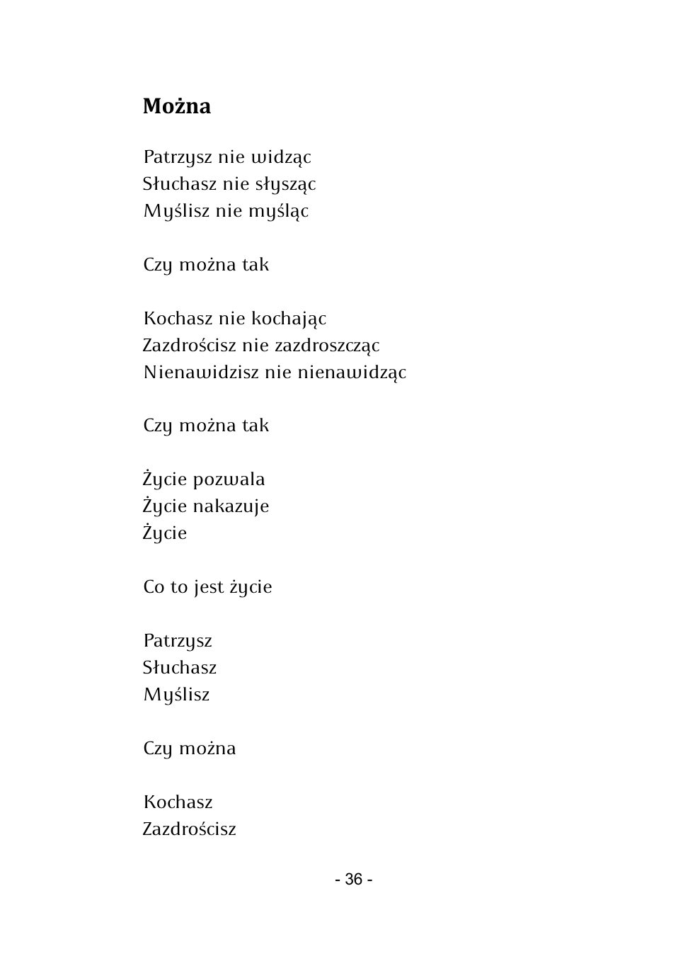 M.Studnicki. Wiersze. — strona 34