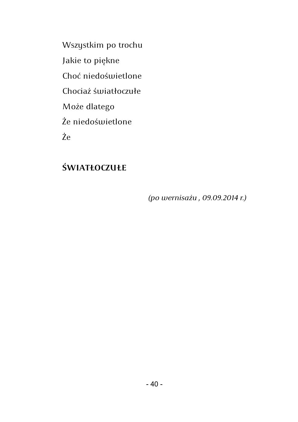 M.Studnicki. Wiersze. — strona 38