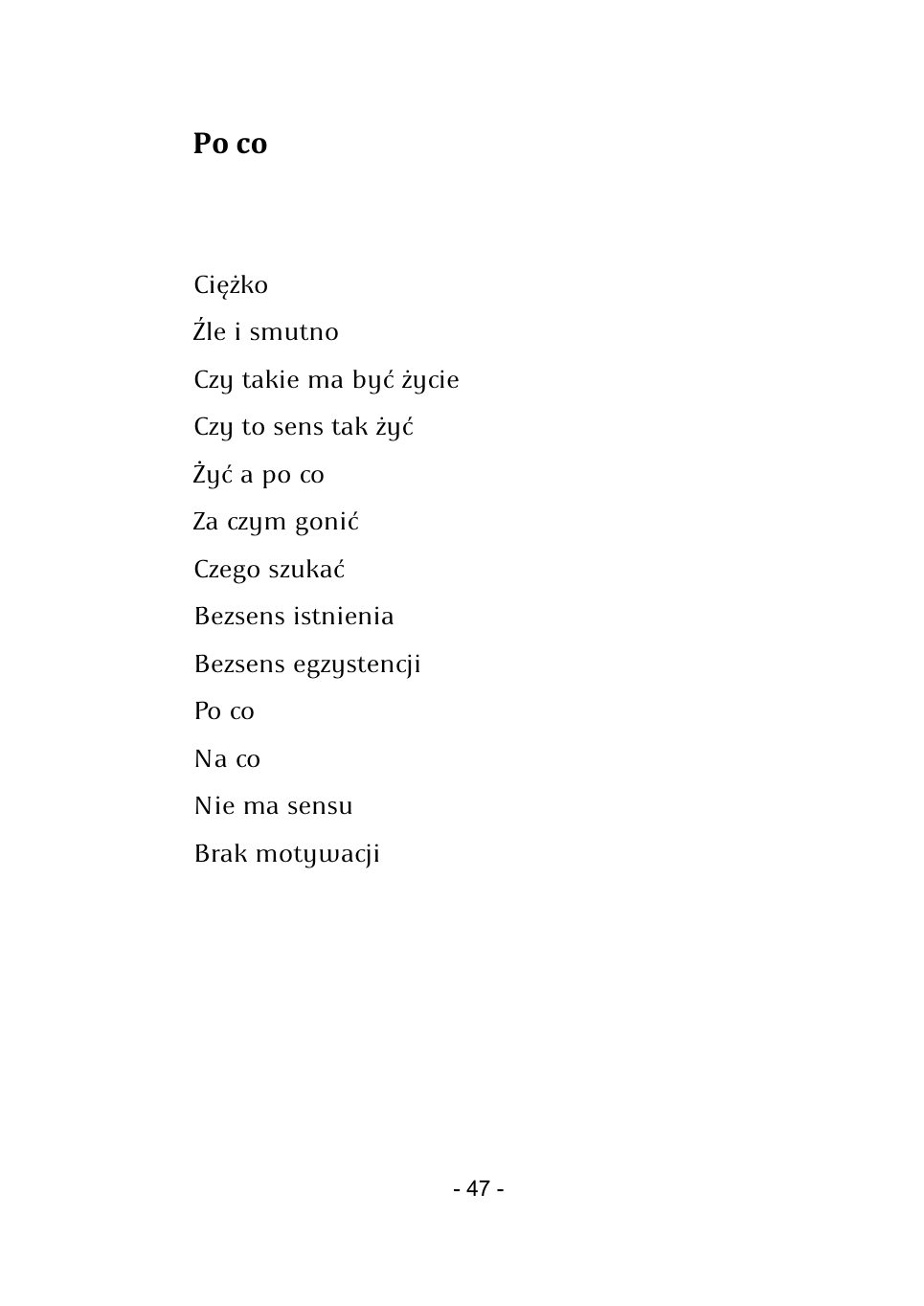 M.Studnicki. Wiersze. — strona 45
