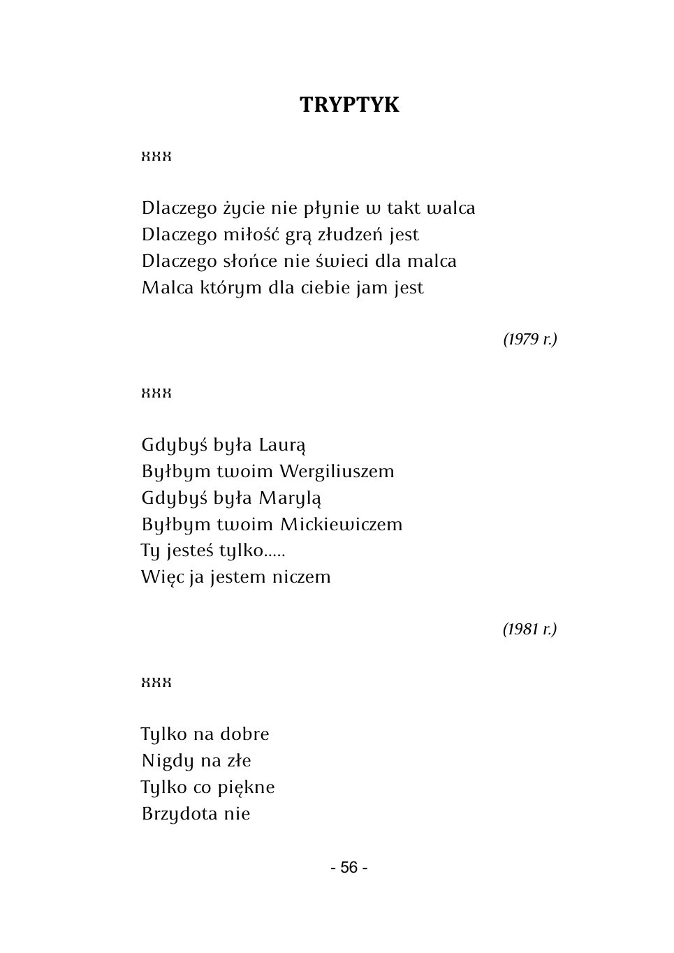 M.Studnicki. Wiersze. — strona 54
