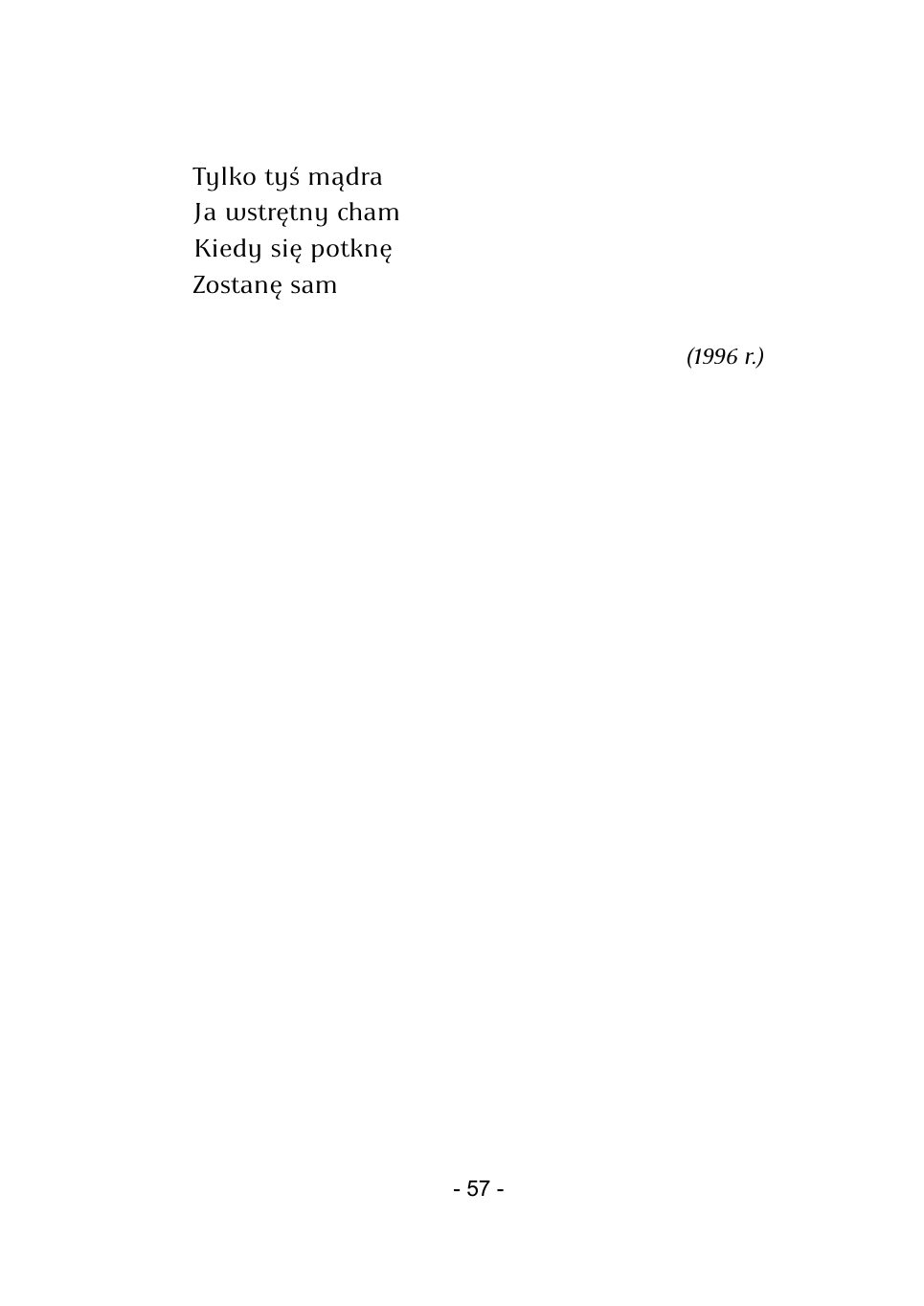 M.Studnicki. Wiersze. — strona 55