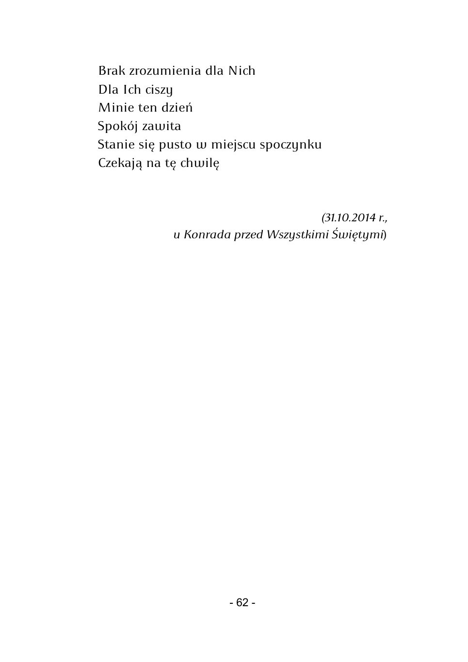 M.Studnicki. Wiersze. — strona 60