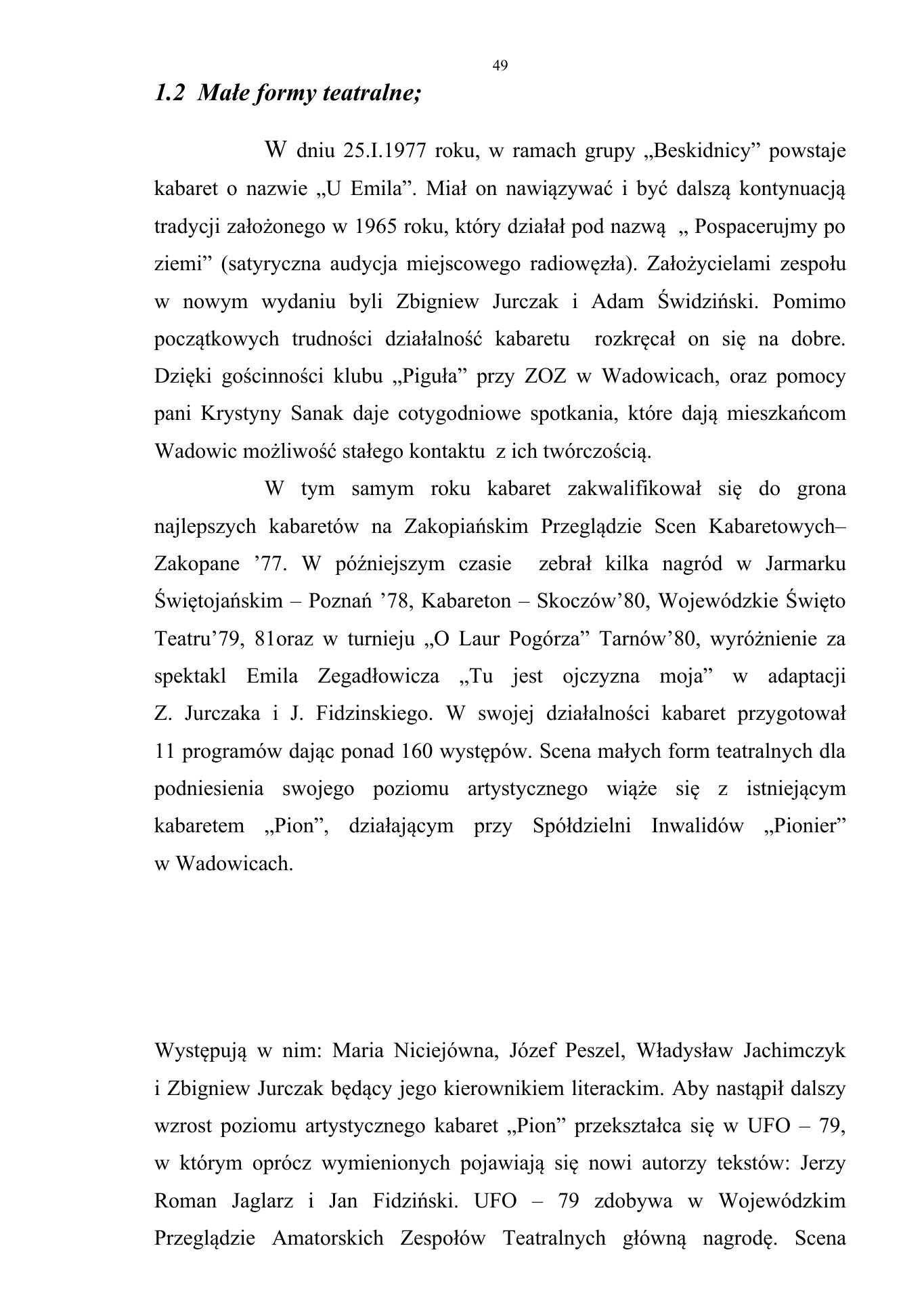 M.Targosz. TMZW praca mgr — strona 49