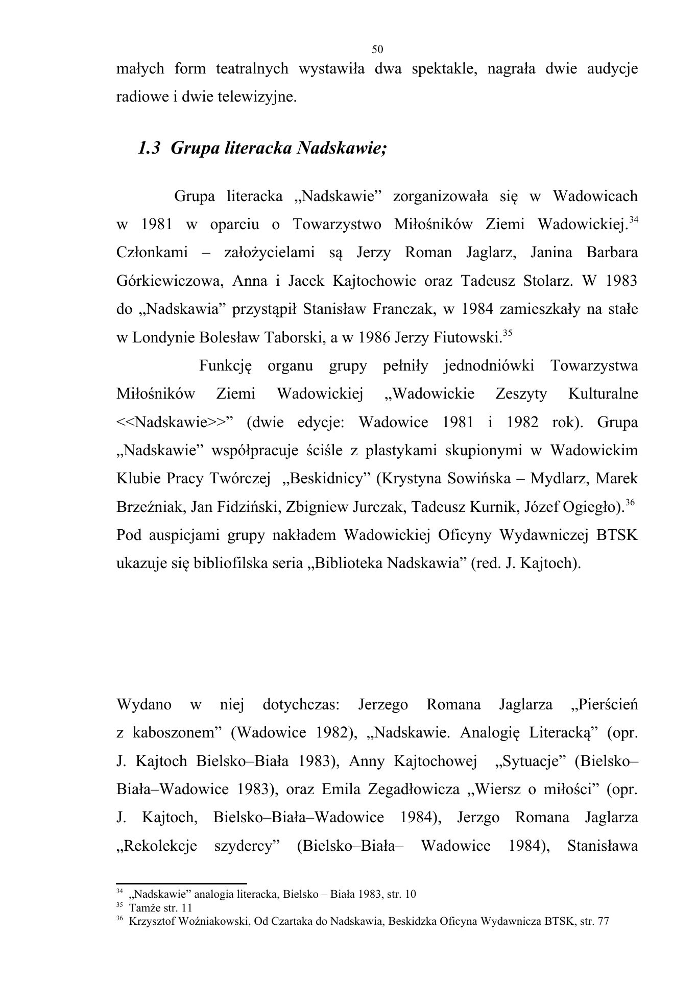 M.Targosz. TMZW praca mgr — strona 50