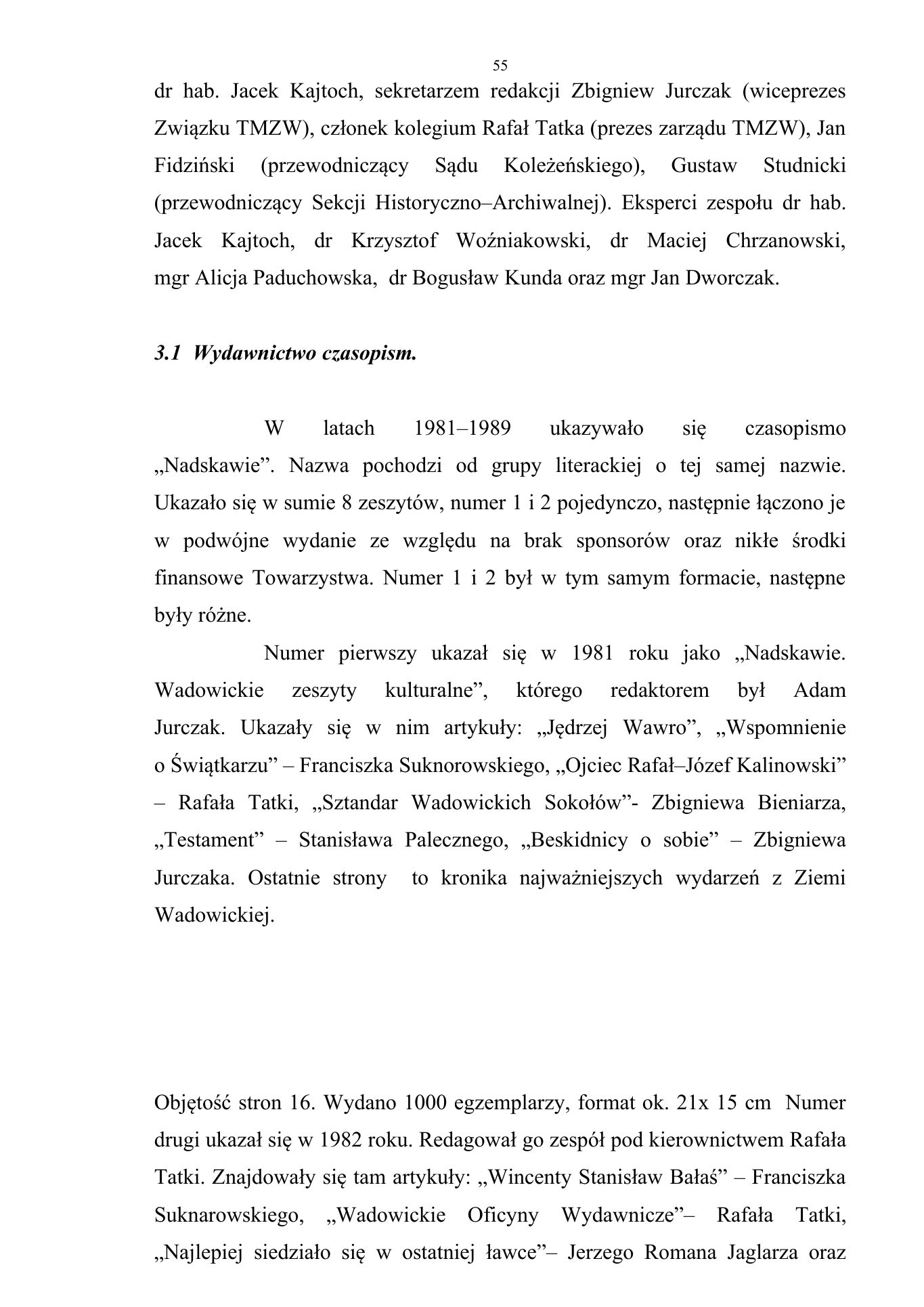 M.Targosz. TMZW praca mgr — strona 55