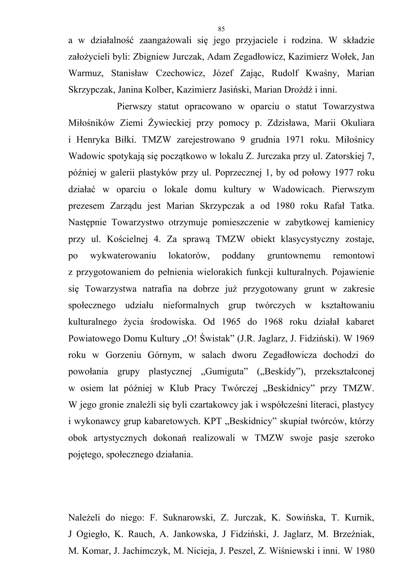 M.Targosz. TMZW praca mgr — strona 85