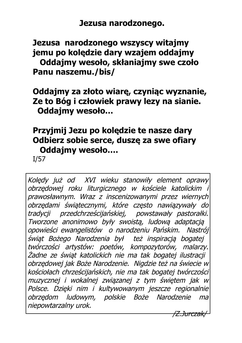 PASTORALKI spiewnik — strona 2
