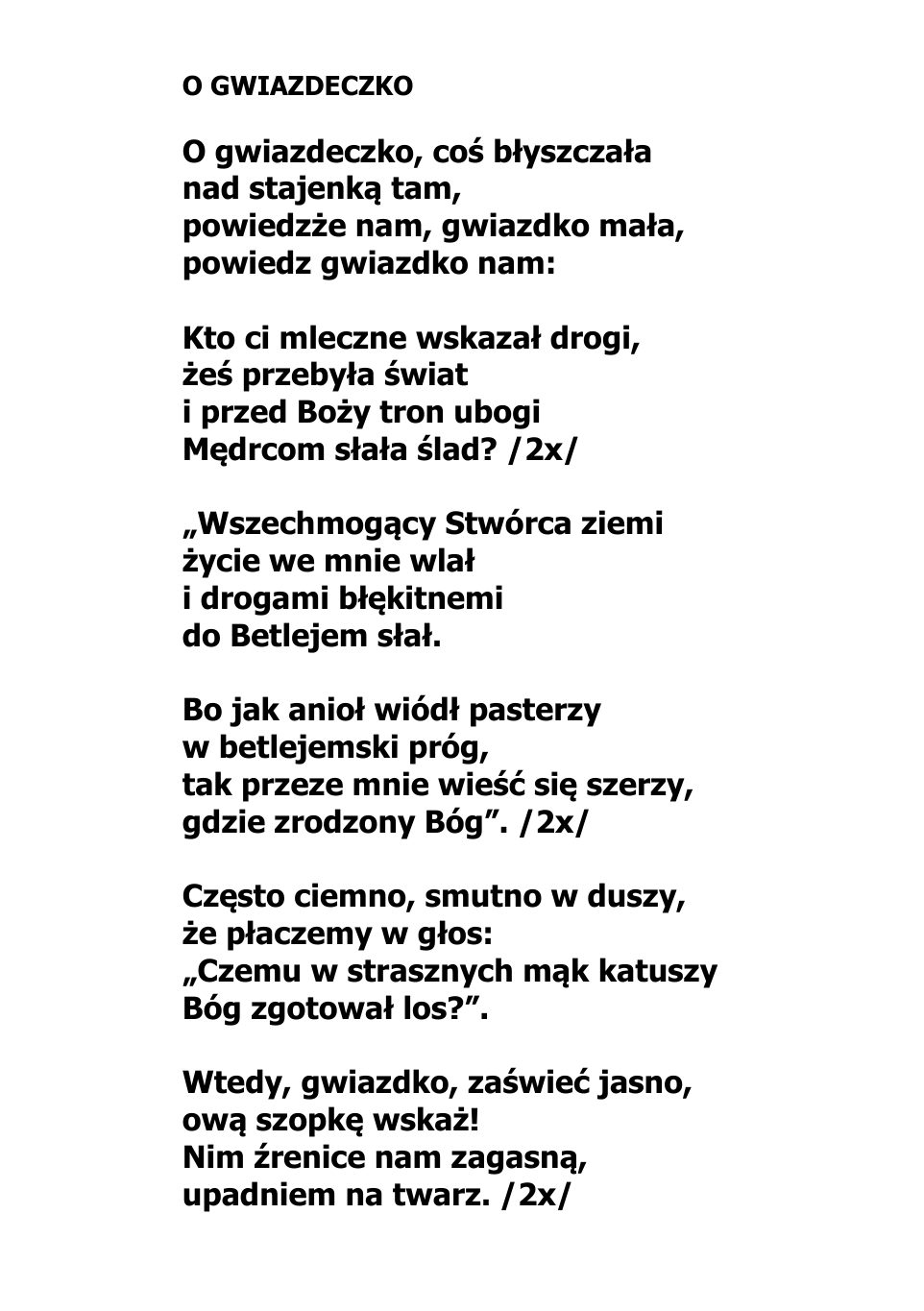 PASTORALKI spiewnik — strona 3