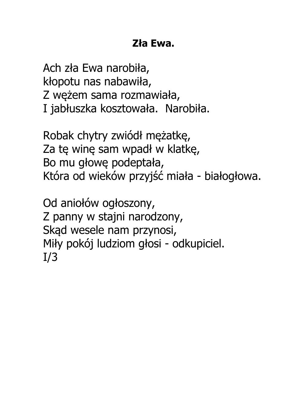 PASTORALKI spiewnik — strona 4