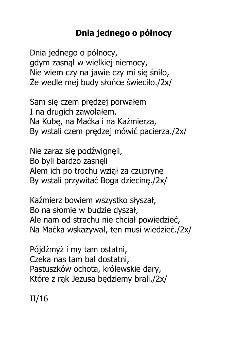 PASTORALKI spiewnik — strona 5