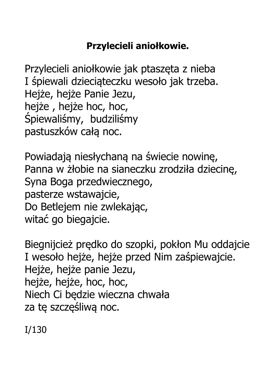 PASTORALKI spiewnik — strona 7