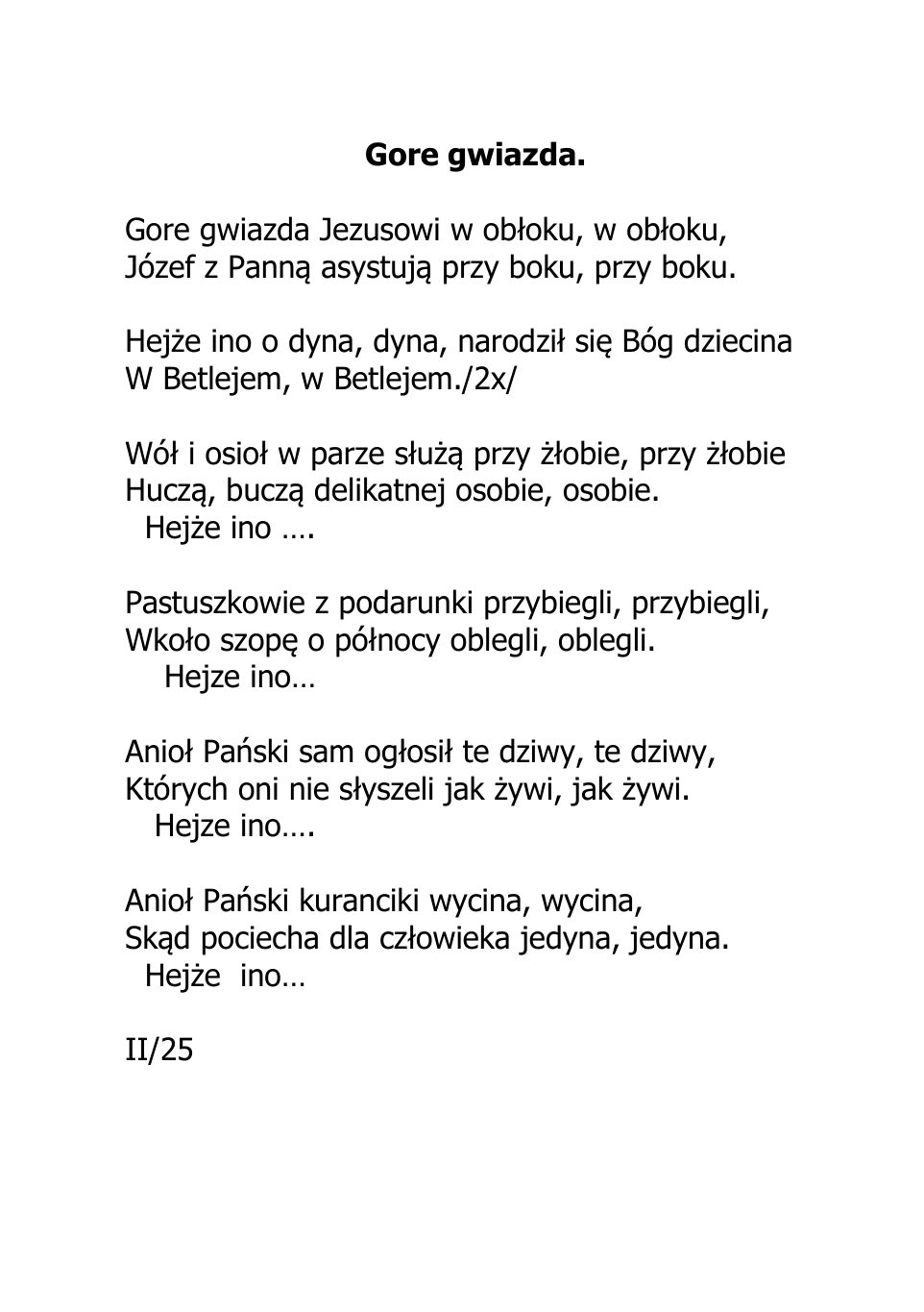 PASTORALKI spiewnik — strona 8