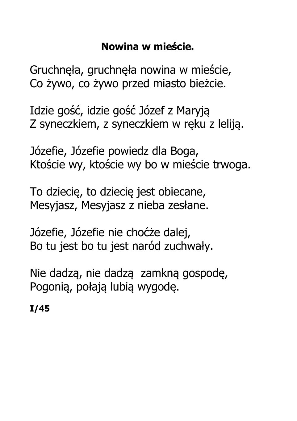 PASTORALKI spiewnik — strona 9