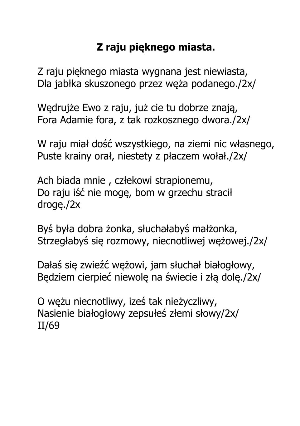 PASTORALKI spiewnik — strona 14
