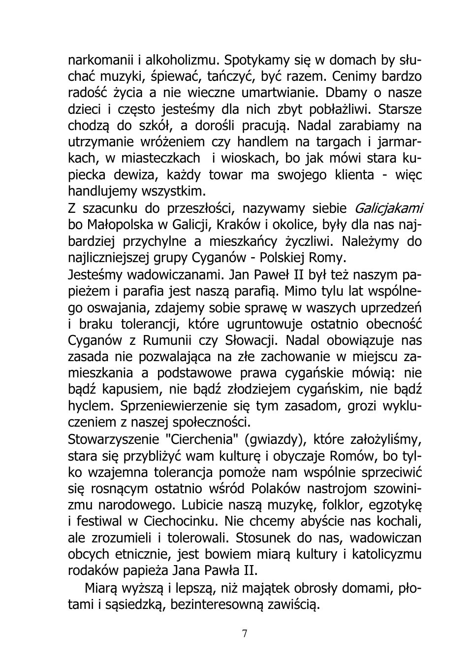 Romowie z Wadowic — strona 7
