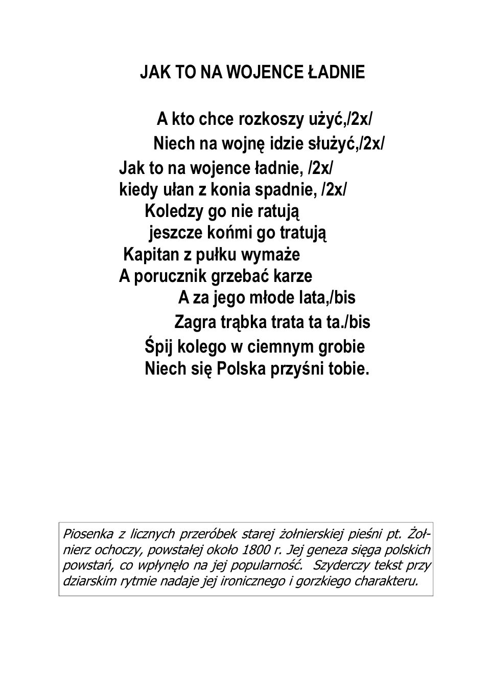 Spiewnik zolnierski. 2017 — strona 2