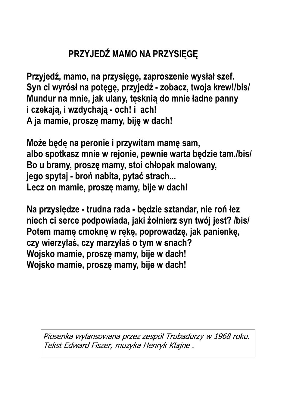 Spiewnik zolnierski. 2017 — strona 15