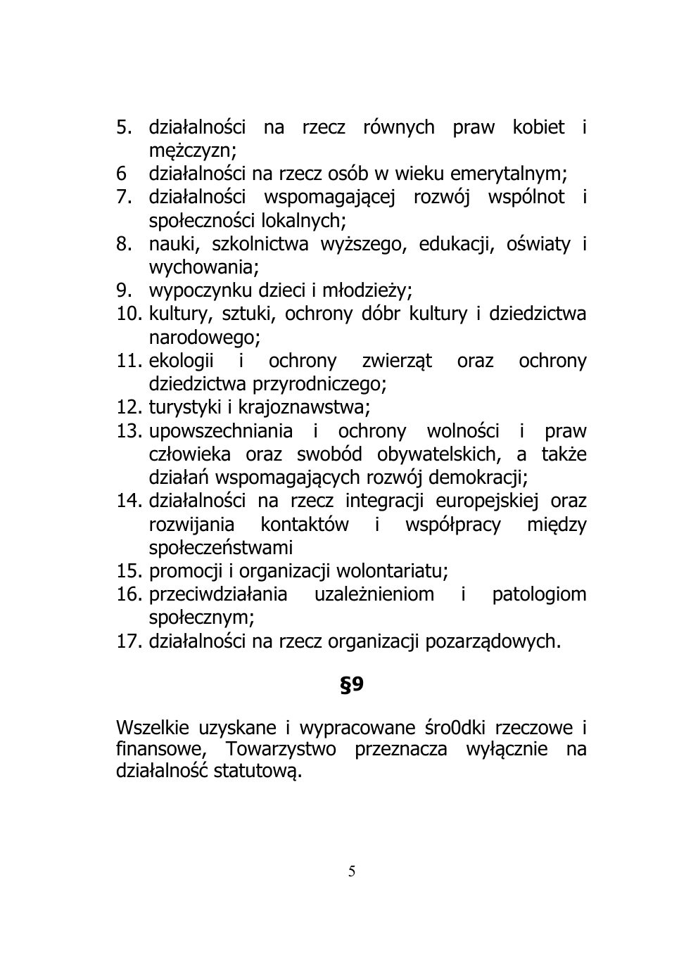 Statut 2018 A5 — strona 5