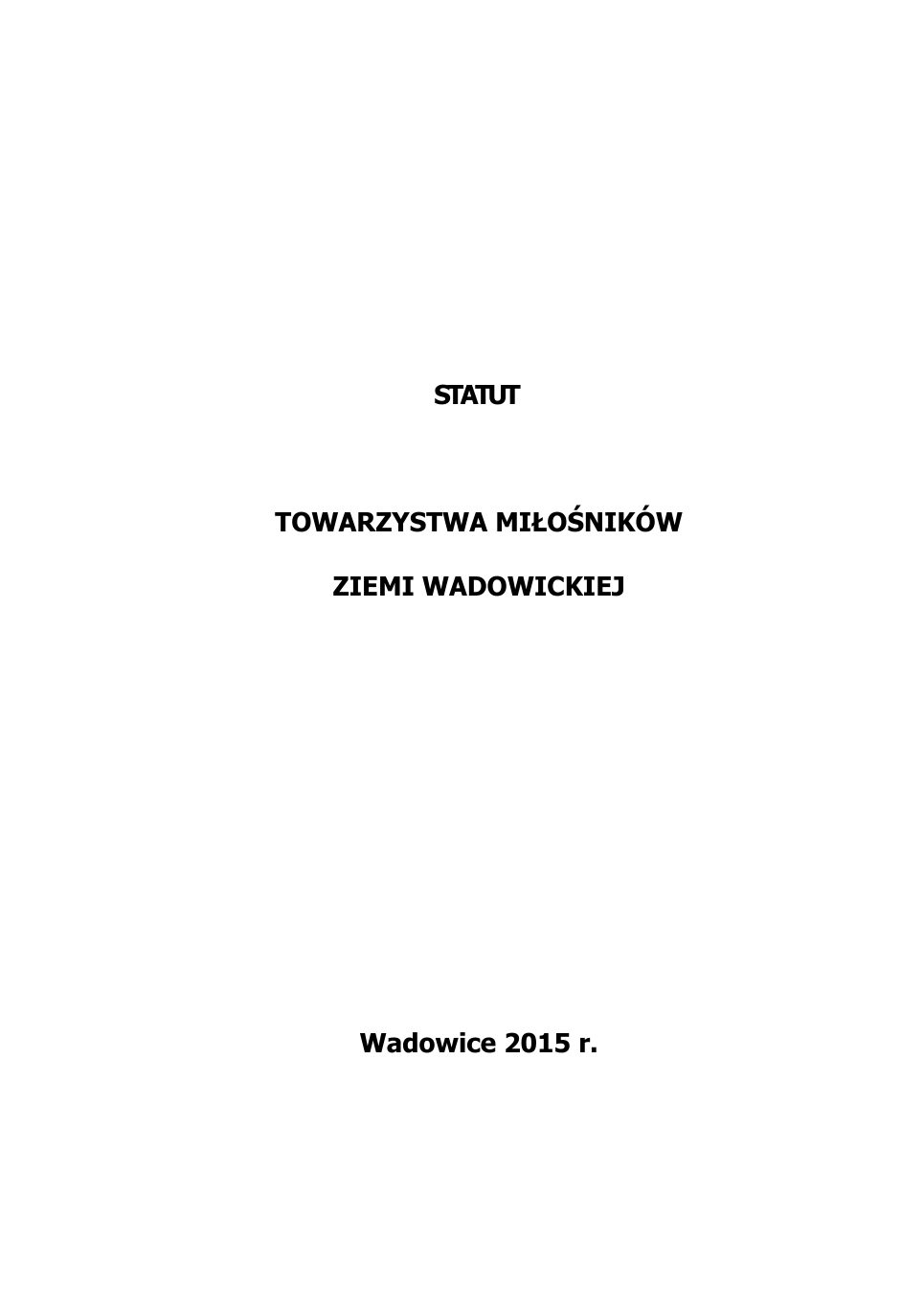 Statut TMZW 2012 A5 — strona 1