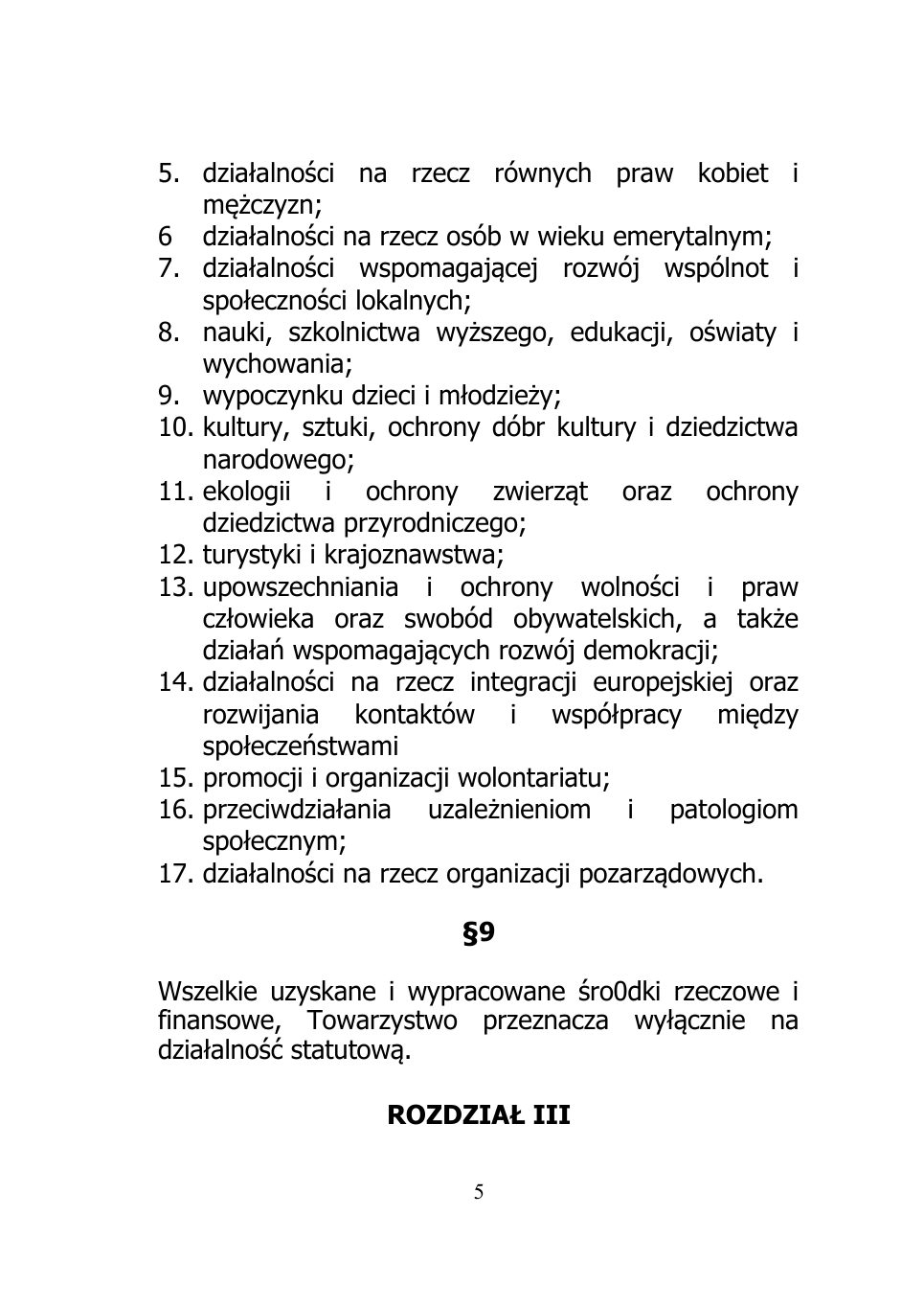 Statut TMZW 2012 A5 — strona 5