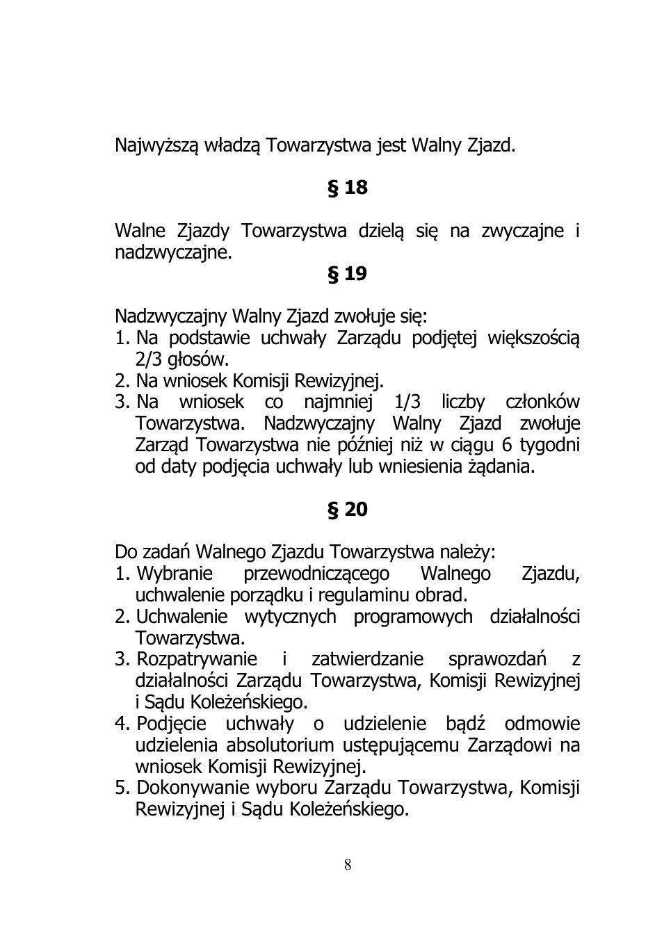 Statut TMZW 2012 A5 — strona 8