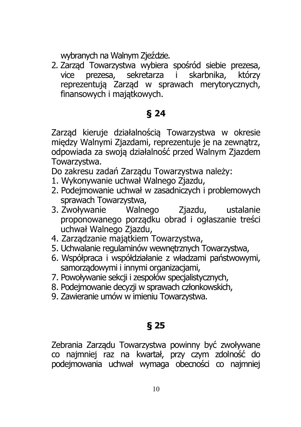 Statut TMZW 2012 A5 — strona 10