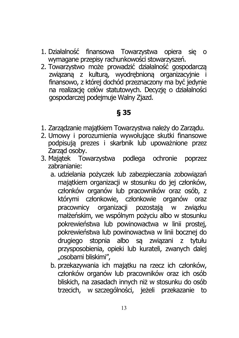 Statut TMZW 2012 A5 — strona 13