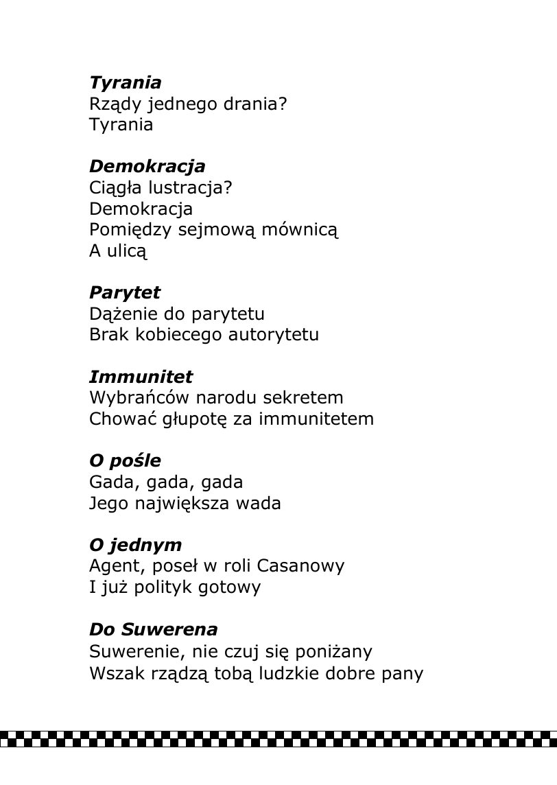 T.Paleczny. FRASZKI. — strona 6