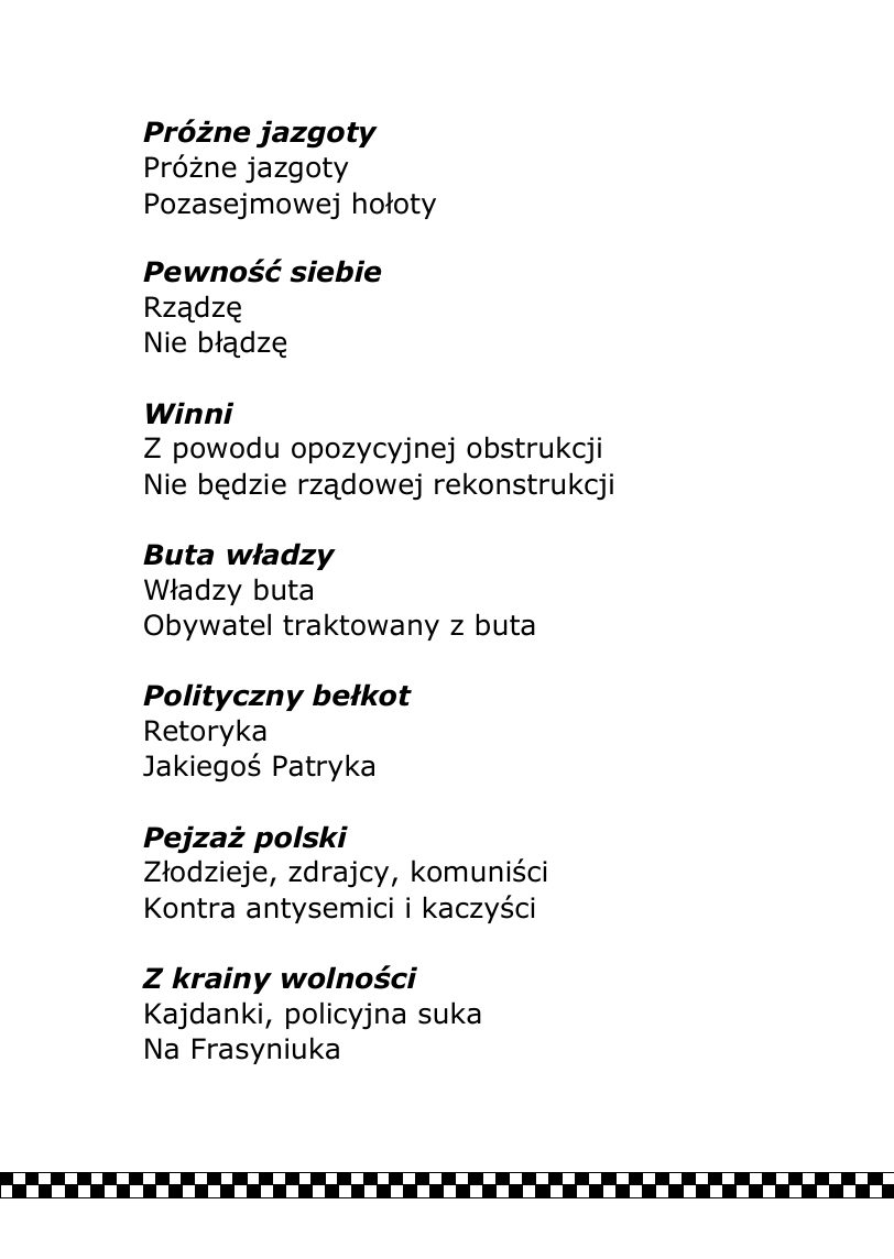 T.Paleczny. FRASZKI. — strona 16