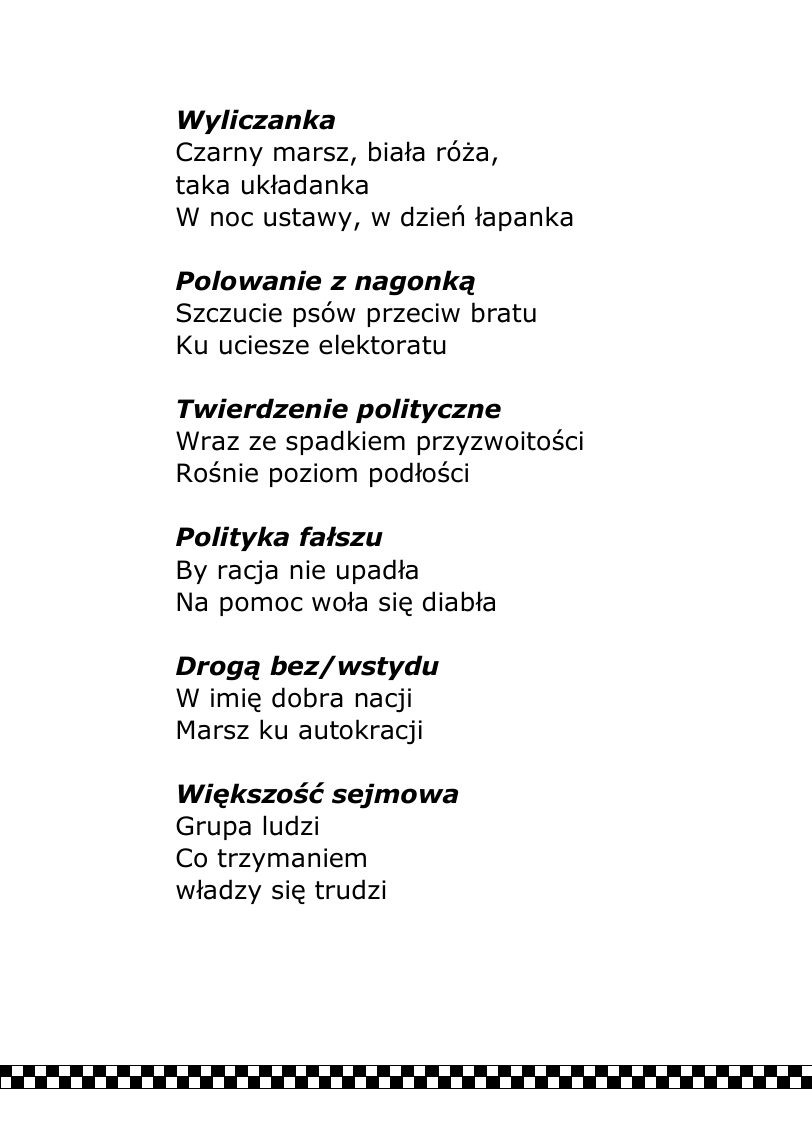 T.Paleczny. FRASZKI. — strona 17