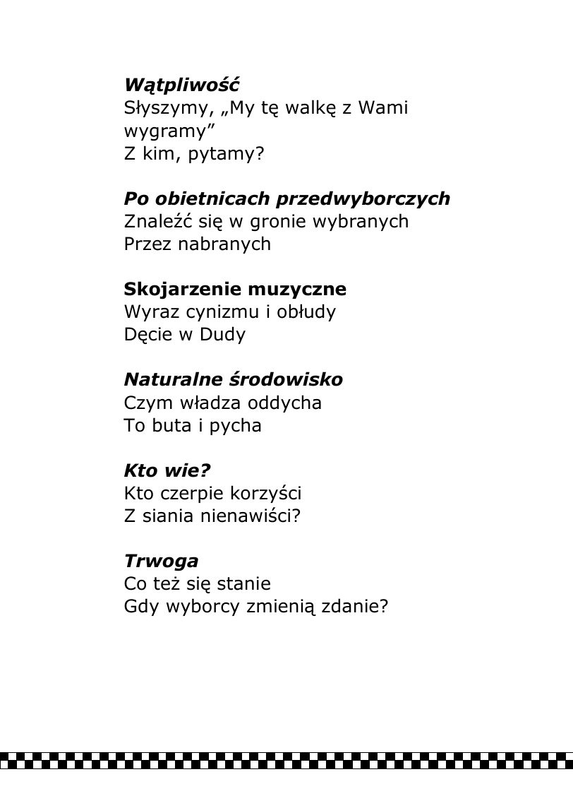 T.Paleczny. FRASZKI. — strona 21